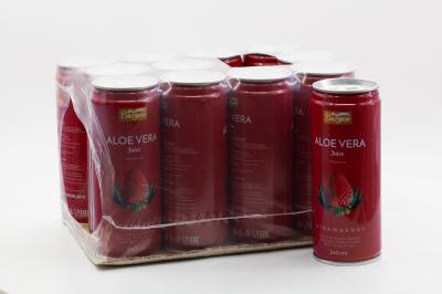 Напиток б/а негаз. Базгейн с кусочками Алоэ Вера и соком Алоэ Вера "Клубника" 240мл