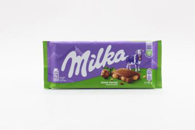 Молочный шоколад Milka Hazelnuts (с дробленым фундуком) 90г
