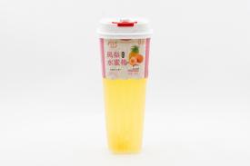 Напиток б/а Zhenchun со вкусом ананаса и персика с доб.сах. (Китай) 560мл